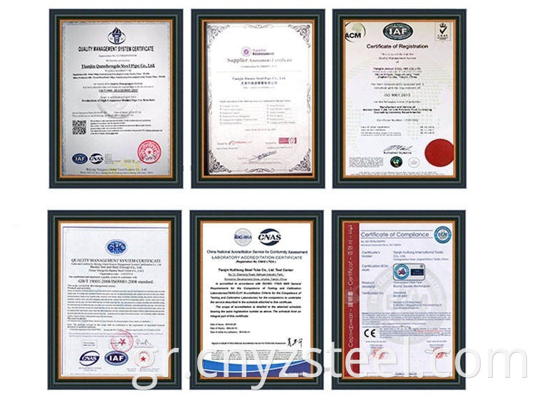 Our Certifications